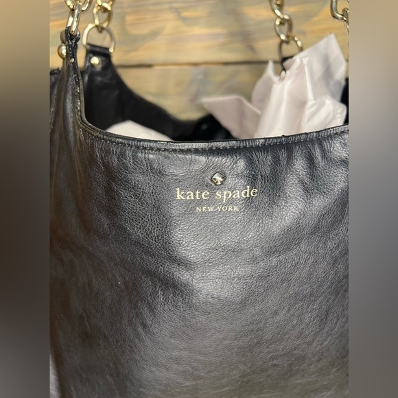 Bin049.042 Kate Spade Womens Double Handle Side Pocket Large Leather Tot… - Picture 13 of 16